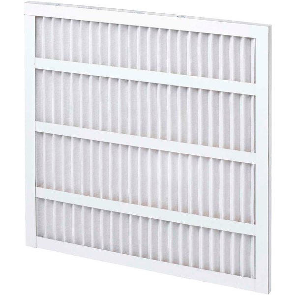 Global Industrial Standard Capacity Pleated Air Filter, MERV 8, Self-Supported, 20Wx14Hx1D B2318287